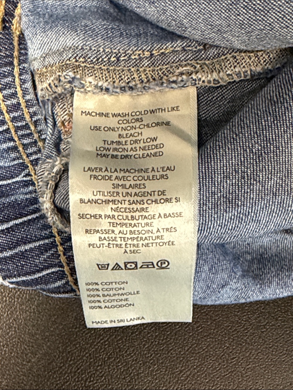 Free People - We The Free Easy Pull on Blue Wide Leg Denim Jeans Large - Picture 5 of 8